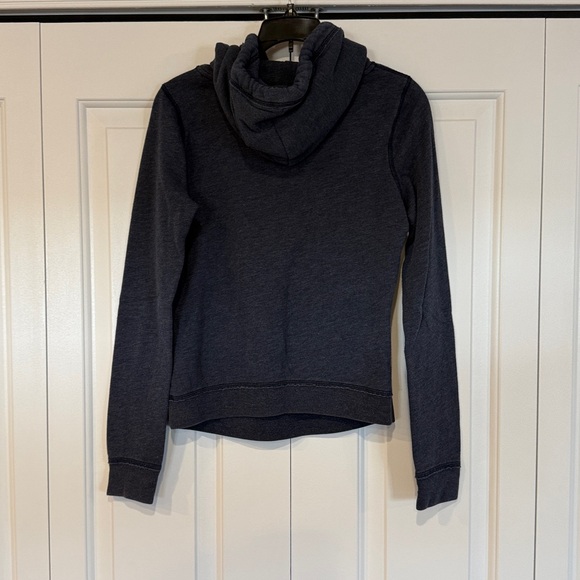 Hollister Blue Hoodie with Logo Patch Size S - Picture 4 of 10